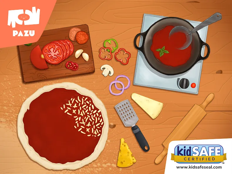 Kochspiele und Pizza machen screenshot 9