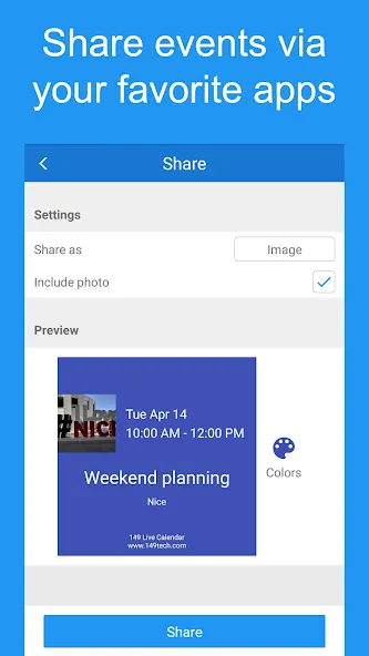 149 Live Calendar & ToDo List screenshot 6
