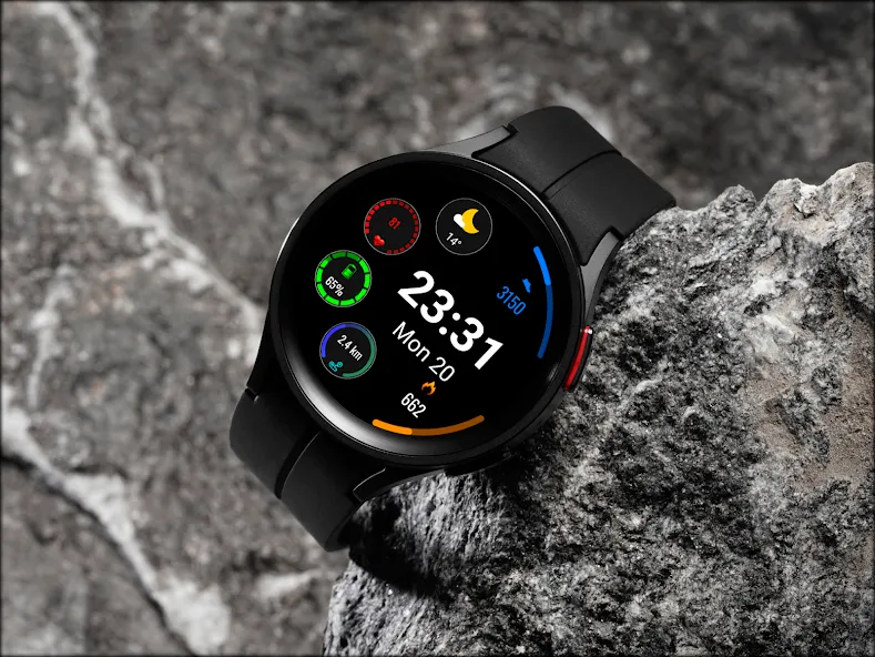 Digital Muran Watch Face screenshot 3