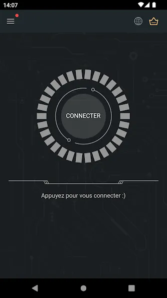Secure VPN-Internet plus sûr screenshot 1
