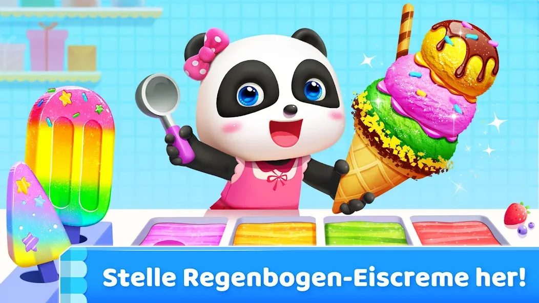 Little Pandas Eiscreme-Spiel screenshot 3