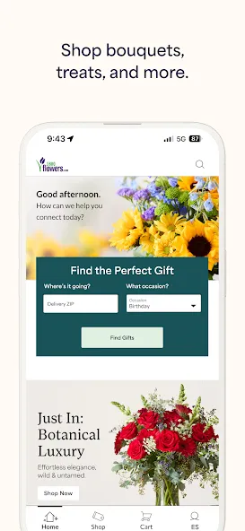 1800Flowers: Flowers & Gifts screenshot 2