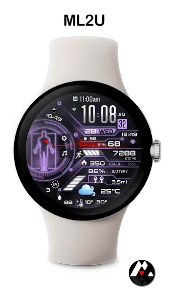ML2U 259 Watch Face screenshot 8