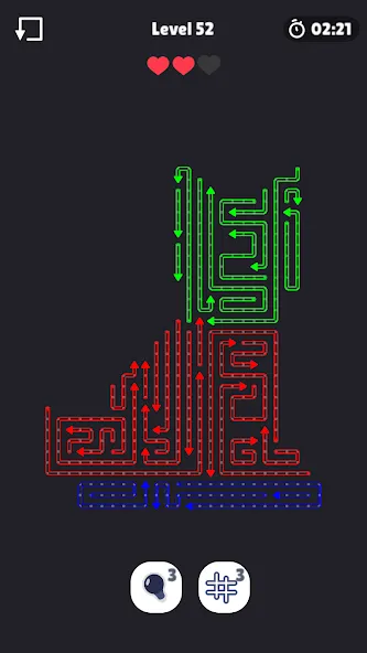 Neon Arrow Escape screenshot 2