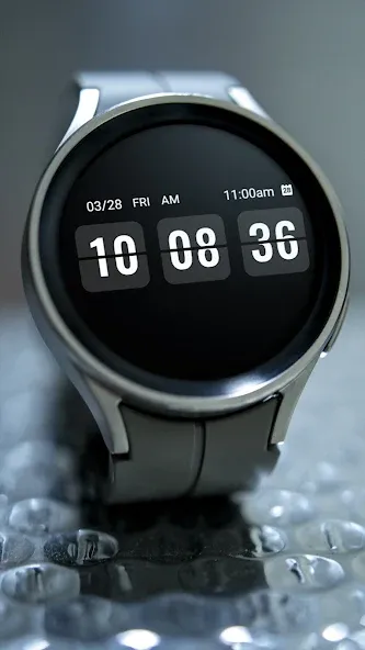 ZKin Watch Face Flip Clock screenshot 5