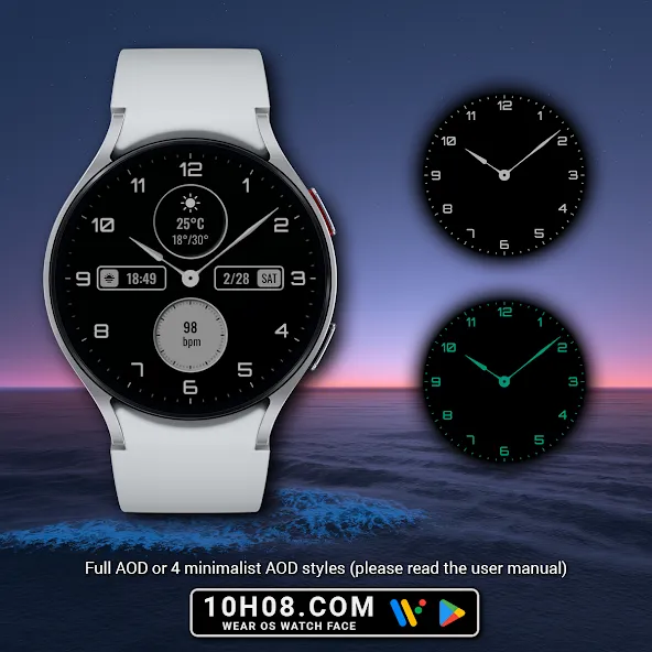 Watch face 10h08.com #136 screenshot 6