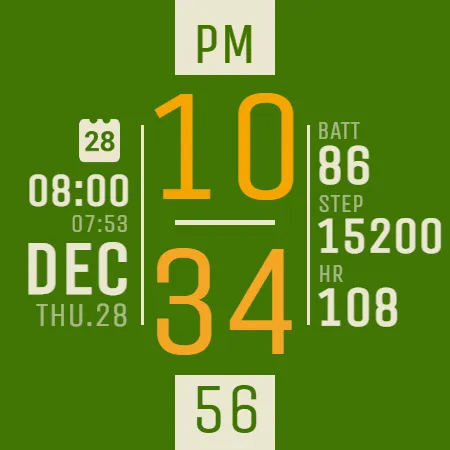 IWF DL3 watchface screenshot 22