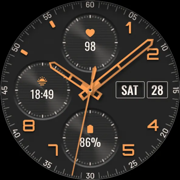 Watch face 10h08.com #141 screenshot 30