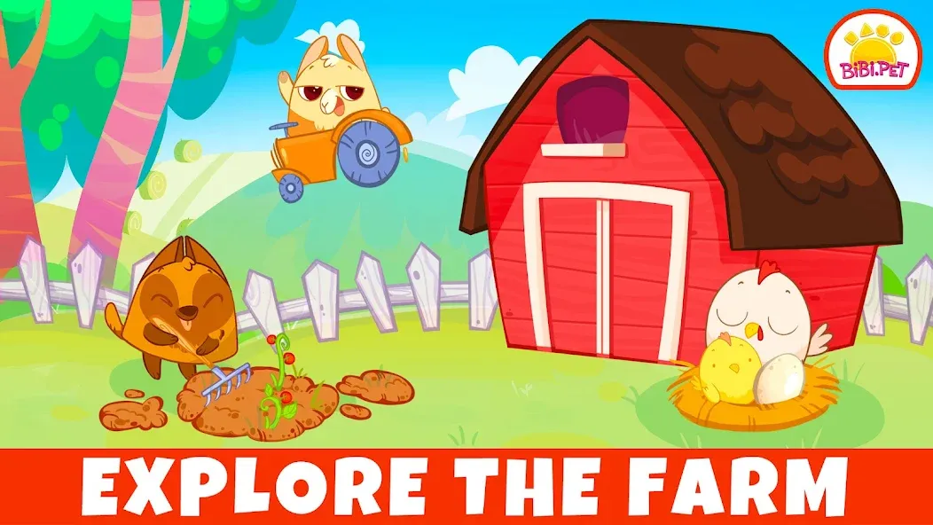 Baby Farm: Kids Learning Games screenshot 1