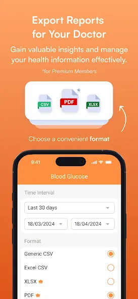 Diario de azúcar para diabetes screenshot 3