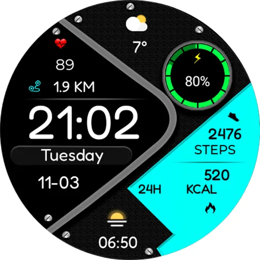 WHISPER HOLDINGS Watch Face screenshot 13