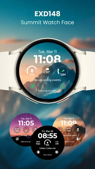 EXD148: Summit Watch Face screenshot 5