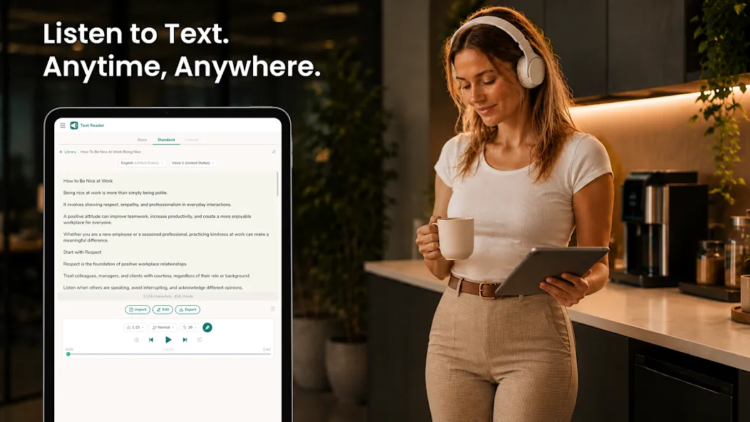 Text Reader: Text to Speech screenshot 7