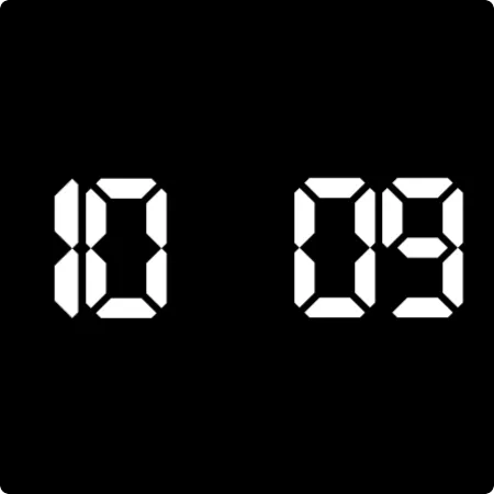 Digital Watch Face Key 011 screenshot 28