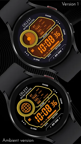 CELEST5536 Retro Digital Watch screenshot 1