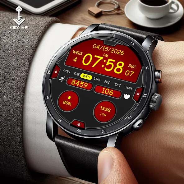 Key WF118 Digital Style Watch screenshot 2