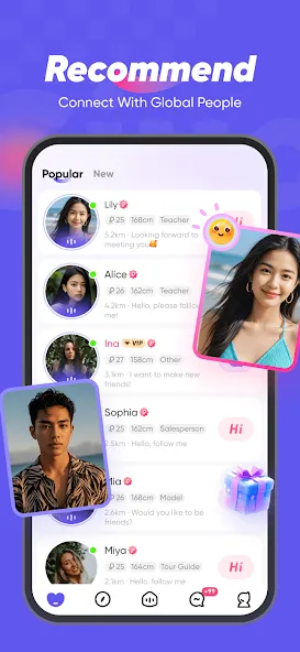 Siya - Chat Near & Real Friend screenshot 1