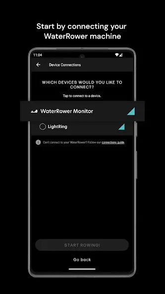 WATERROWER Connect screenshot 2