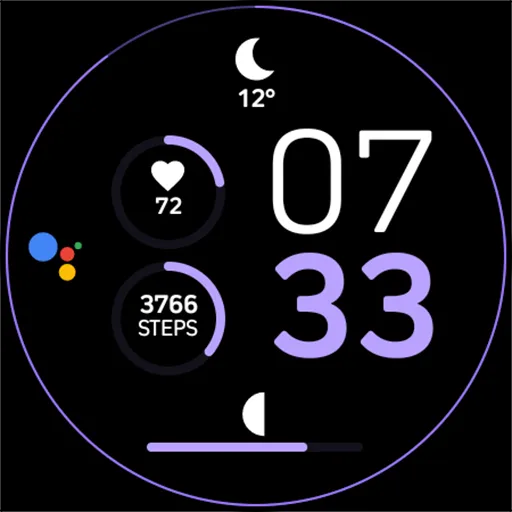 Night 30 - watch face screenshot 22