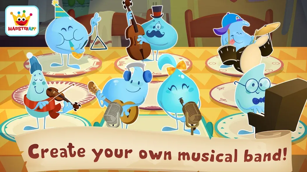 Water Drops: Music Kids Game screenshot 4