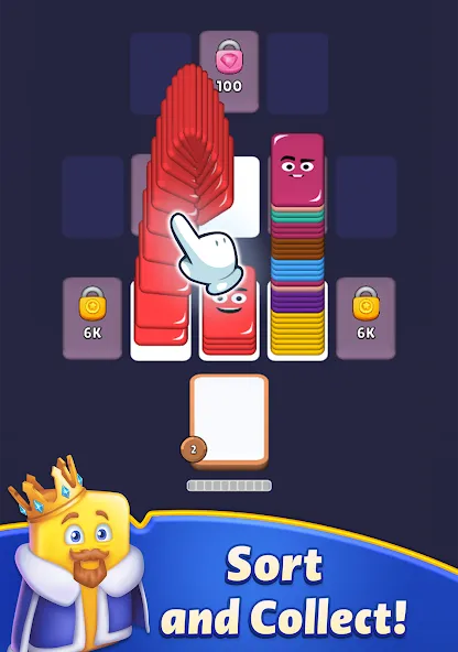 Shuffle Kings-card sort color screenshot 14