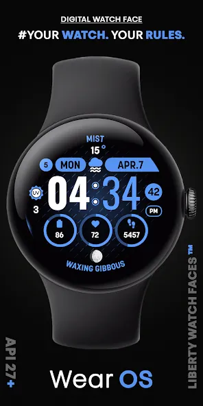 MOON KNIGHT Digital Watch Face screenshot 6
