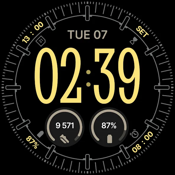 Omnis Digital Watch Face screenshot 38