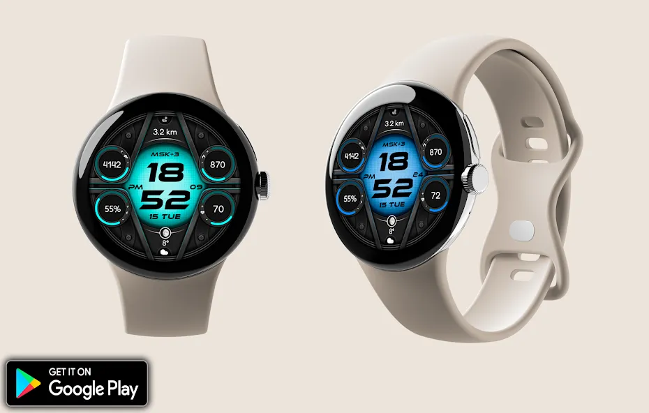 Digital Omekewi Watch face screenshot 4