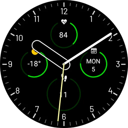 Pixel Minimal URX112 Watchface screenshot 17