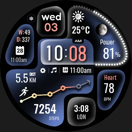 ML2U 358 Watch Face screenshot 28