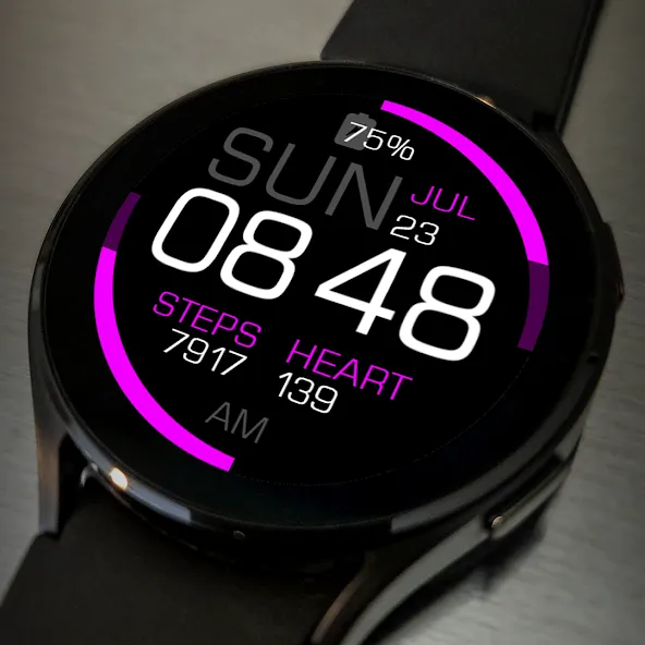 Key080 Artistic Watch Face screenshot 4