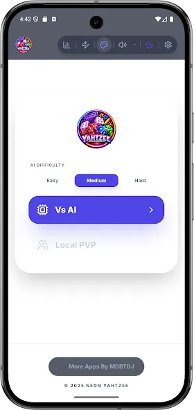 Neon Yahtzey Offline Edition screenshot 11