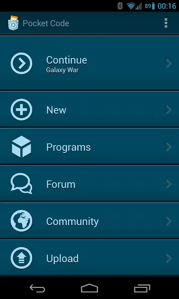 Pocket Code: Learn programming screenshot 2
