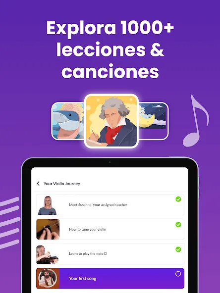 Aprende Violín - tonestro screenshot 21