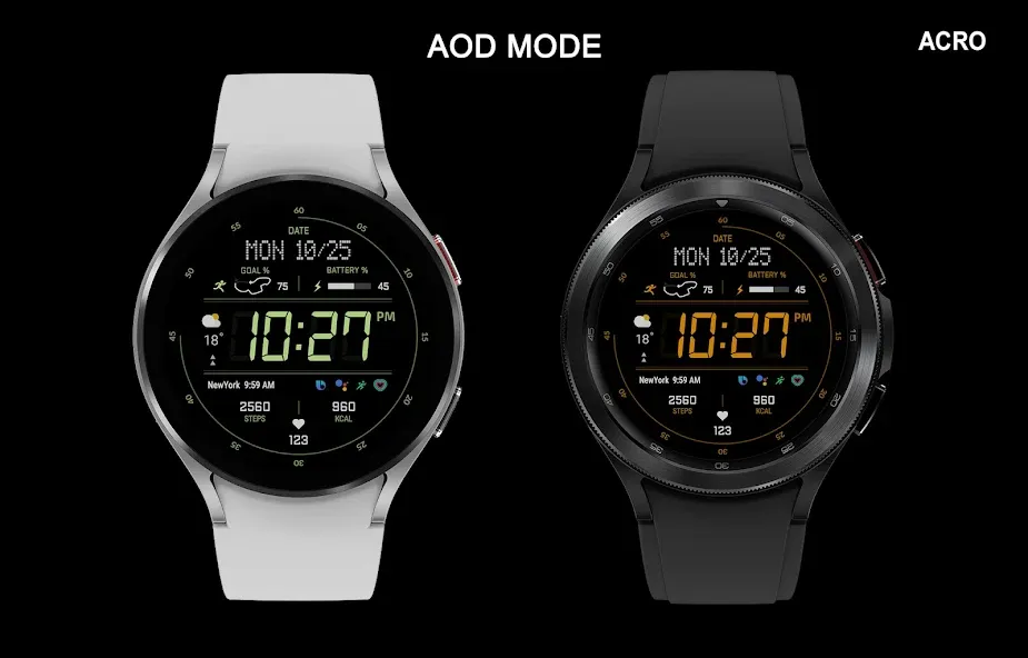 ACRO Enegy Fit Rev watchface screenshot 8