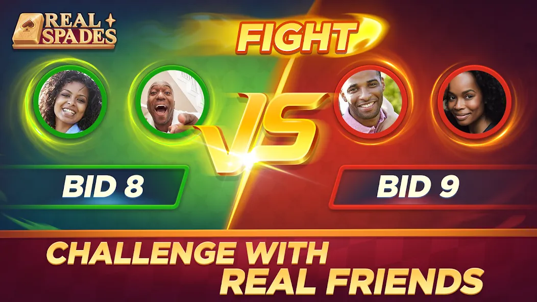 Real Spades Zingplay screenshot 2