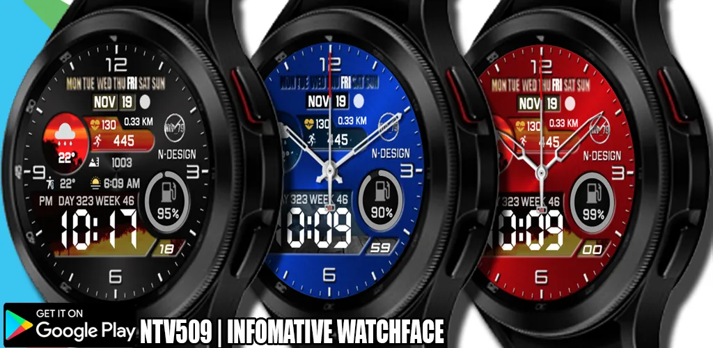 NTV509 - Informative watchface screenshot 8