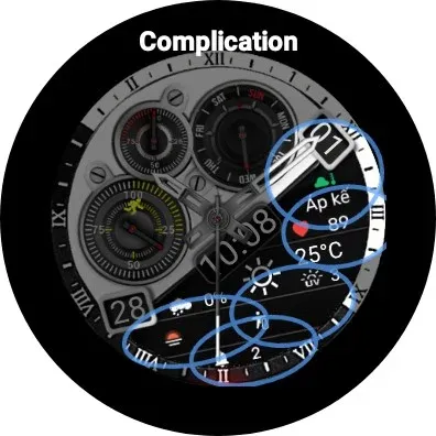 N-SPORT 776 Classic Watch Face screenshot 11