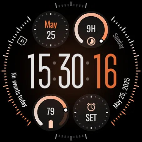 Comet: Watch Face screenshot 7