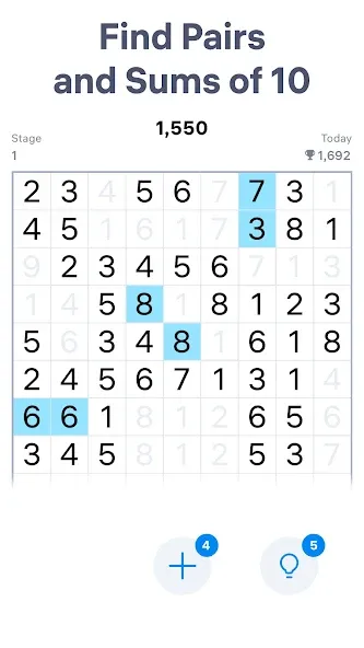 Number Match - Number Games screenshot 1