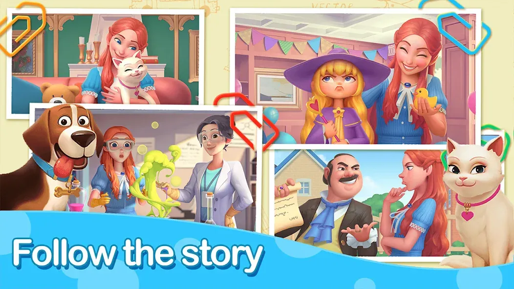 Dream Match - Mansion Makeover screenshot 1
