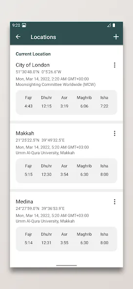 Prayer Times and Qibla screenshot 5