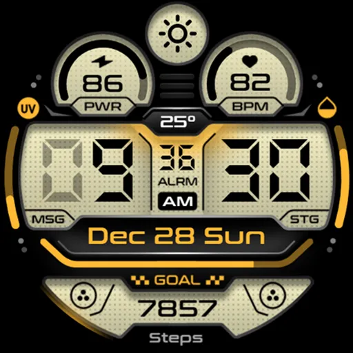 OMG 428 - Digital Watch Face screenshot 30