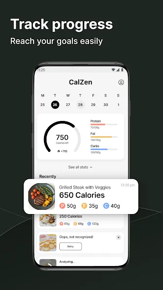 AI Food Calorie Tracker-CalZen screenshot 3