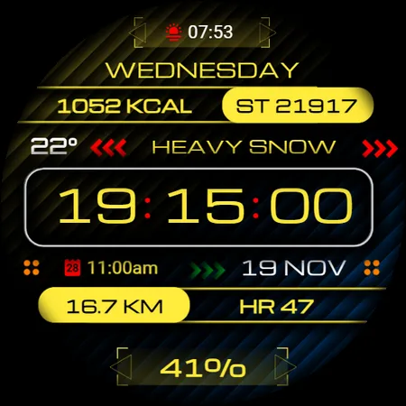 Watch Face WF151 screenshot 10
