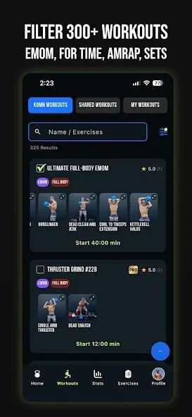 KBMH - Kettlebell Workouts screenshot 2