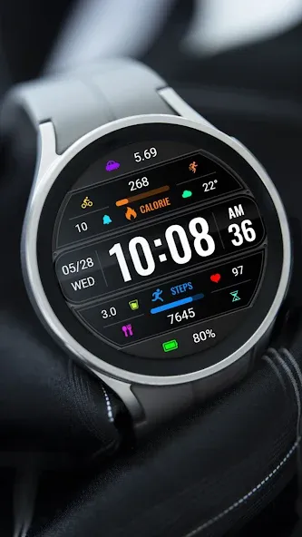 Dark Multifunctional ZKinWatch screenshot 2