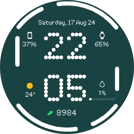 GRBL Nothing 2 Glyph Watchface screenshot 21