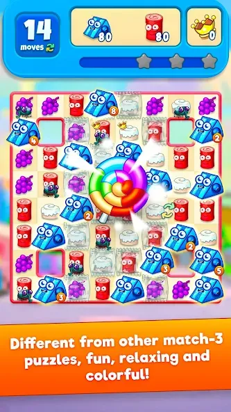 Sugar Heroes - match 3 game screenshot 1