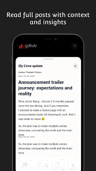 GDHub: where games are created screenshot 2